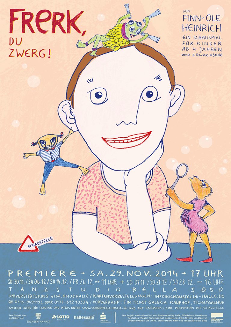 Frerk du Zwerg Schaustelle Halle